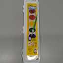 Crayola Washable Watercolor Set, 8-Color Oval Pans, 1 Set