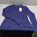 PRETTYGARDEN Womens Short Formal Dresses Fall Long Sleeve Mock Neck Elegant Cocktail Party Club Bodycon Mini Dress (Large, Navy Blue)