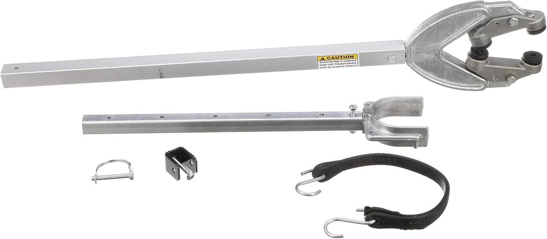 attwood Heavy Duty Transom Saver, Adjustable from 32 to 44 Inches, Heavy Duty Head, Roller and Trailer Mounts, SP-424-ADJ-RB