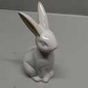 7.5" Ceramic Bunny Decor