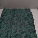 MIULEE Christmas Tree Decorative Pillow Covers Faux Fur Wool Throw Pillows Soft Plush Cushion Covers Set of 2 Xmas Home Decor Winter Holiday for Sofa Couch Livingroom Bed 18x18 Inch Dark Green