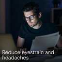 livho High Tech Blue Light Glasses - Advanced Blue Light Blocking Computer Glasses - Screen Fatigue & UV Protection