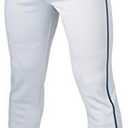 Easton Men's Rival+ Baseball Pants | Full Length Semi-Relaxed Fit | Adult Sizes | Piped | Multiple Colors, Large
