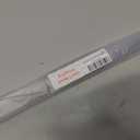 Frameless Shower Door Bottom Seal Shower Sweep with Drip Rail for 3/8" Glass,36" Long, Vinyl, Clear