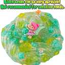 Slime Variety Pack Different Textures, 8 x 100ml Slimes Kit for Kids, Includes Bingsu Crunchy, Butter, Cloud, Gold Foil Slime, Slimes Party Favors for Girls & Boys, Birthday Easter Toy