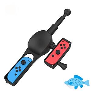 Fishing Rod for Nintendo Switch&Switch OLED, ZKKEIIE Fish Game Kit Compatible with Nintendo Switch Legendary Fishing, The Strike Championship Edition Gadgets for Family Party, Gifts for Men