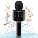 Ranphykx Bluetooth Karaoke Wireless Microphone for Kids, Hottest Birthday Presents Toys for 9 10 11 12 Years Old Boys