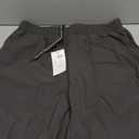 Aolesy Men's 7'' Running Shorts Quick Dry Workout Gym Shorts with Pockets, Tennis Training Athletic Liner (Medium, Dark Grey)
