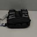 Adjustable Weighted Vest for Women - 11-20lb Vest with 6 Ironsand Weights for Strength Training,Body Weight Vest Exercise Set for Running, Walking and Home Workouts (Black)