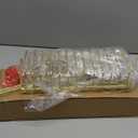 Shower Caddy Hanging - Never Rust Shower Hanging Organizer - Aluminum Over the ShowerHead Caddy with Soap Basket and 6 Razor/Sponge Hooks (Gold)