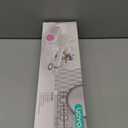 VOYOR Electric Body Brush Back Scrubber for Shower Rechargeable Exfoliating Bath Brush Powered Shower Brush with Non-Slip Long Handle Deep Cleansing, Exfoliation, Massaging Spin Brush BC100 (Grey)