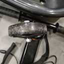 Gyroor Scooter with Adjustable Seat Attachment, 6.5" All-Terrain Self Balancing Scooter, LED Lights & Bluetooth for Kids and Adults, Black