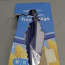 Amazon Basics Reclosable Freezer Gallon Bags, BPA Free, 90 Count (Previously Solimo)