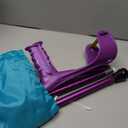Forearm Crutches Pair Folding Forearm Crutches Anti-Drop Cuff Reduces The Hassle of Picking Up Forearm CrutchComfortable Grip and Wear-Resistant, Non-Slip Forearm Crutches (Violet)