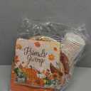 169PCS Friendsgiving Party Supplies Thanksgiving Disposable Dinnerware Set Paper Plates, Napkins, Cups, Cutlery, Tablecloth for Thanksgiving Party Decorations, Serve 24