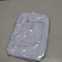 Toiletry Bag with Clear Window,Lightweight Travel Makeup Organizer with Handle,Ita Bag Style for Cosmetics & Pins