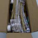 Metal Arch Backdrop Stand, 7.2FT+6FT Wedding Arch Frame, Balloon Arch Backdrop Stand Set of 2, Gold Wedding Arch Backdrop Stand for Wedding Birthday Party Baby Shower Graduation Ceremony Decor