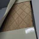 MBIGM Bullnose Carpet Stair Treads Non Slip Stair Mats for Wooden Stairs (14, Camel - Diamond, 9.5" x 30")