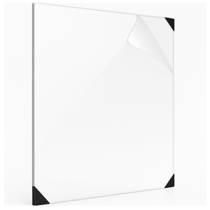 Clear Acrylic Sheets 1/4" Thick (6mm) - Size 24x36 - Durable, Shatter-Resistant Plexiglass Panels for DIY, Crafts, Signage, Home Décor, Display Cases & More - Easy to Cut & Drill
