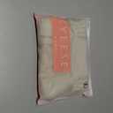 KYEESE Dog Sweater Warm Dog Clothes for Small Dogs Turtleneck Dogs Coat Turtleneck Knitwear Sweater with Golden Yarn for Fall Winter, Beige, Large