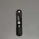 Tweezerman Petite Tweeze Set with Travel Case - Point and Slant Tweezers, Tweezers for Travel (Black Case) (2 Piece Set)