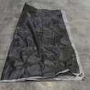 40x60 Heavy Duty Tarp Cove Multi Purpose Protective Cover - Durable, Waterproof, Weather Proof, Rip and Tear Resistant - Extra Thick 12 Mil Polyethylene, Siver/Black