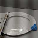 KOHLER 20110-0 Brevia, Slow Close Toilet Seat, Elongated Toilet Seat, Grip-Tight Bumpers Quick-Attach Hardware, White