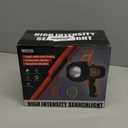 LBE Rechargeable Spotlight, Super Bright 90,000 Lumens Led Flashlight Handheld Spot Lights Outdoor with Cob Light, 10000Ah Long Lasting Large Spotlight for Hunting Boating Camping