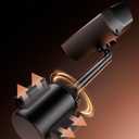 Golf Cart Heater, 36V Electric Battery Operated Heater for Golf Cart Accessories, 400W Safe & Quiet Carbon Fiber Heating, Compatible with Club Car/Yamaha/EZGO