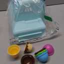 Lehoo Castle Ice Cream Toy, Toys for 4 Year Old Girls, Play Ice Cream Counter Shop Playset for Kids, Ice Scoop, Gifts for Girls 3 4 5 6 Year Old