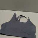 Nike Womens Swoosh Sports Bra (X-Large, Black/White)