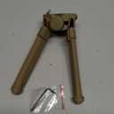 Tactical Durable Sturdy Portable Bipod Picatinny Quick Detach Head for Rifles with 6 Adjustable Heights for Shooting Hunting Accessories