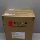 Bonsaii 10-Sheet Cross Cut Paper Shredder, 5.5 Gal Home Office Heavy Duty Shredder for Credit Card, Staple, Clip with Transparent Window(C209-D)