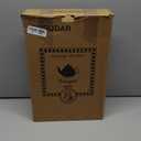 Glass Teapot Set, 34OZ/1000ML Glass Tea Kettle with Loose Tea Infuser & Warmer, 5oz/150ML Tea Cup & Saucer Set of 4, Stovetop & Microwave Safe Tea Maker, Blooming Tea Gift Set For Women