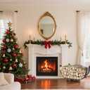 Firewood Rack Outdoor Indoor, 30 inch Metal Wood Rack Heavy Duty Firewood Holder, Sturdy Fireplace Log Holder Fire Wood Storage Racks