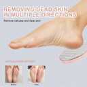 Healvian 4-in-1 Pedicure Tool with Pumice Stone and Foot Brush for Dead Skin Removal and Callus Care Multi-Functional Pedi File for Smooth Feet and Home Spa Use