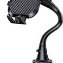 andobil Upgraded, Solidest 15in Cup Phone Holder for Car, Stable & Adjustable, Long Gooseneck Car Phone Holders for Your Car Truck Fit for iPhone 16 Pro Max 15 14 13 12 Pro Max, All Cell Phones (Black)