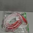 moonoom 20 Ft x 1.6''Wall Decoration Molding Trim,Self-Adhesive 3D Chair Rail Panel Molding, Flexible DIY Wall Trim for Walls Mirror Window Frame and Home Decoration (White)