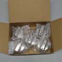 Stainless Steel WB03X24818 Gas Stove Knobs Replacement for GE Range Stove, Compatible with GE JGB6, JGB7, JGB8, JGBS Series, Replace AP5989029, PS11729081, 5 Pack (Not Universal)