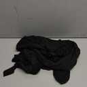 Stretch Bodysuit Costume Open Face Full Body for Unisex Men Women Halloween Cosplay Outfits Carnival (Black, 155-170cm/4.9-5.6ft), Size S/M