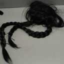 Wednesday Cosplay Wig Black Braid Hair with Heat Resistant Synthetic Fabric for Women Halloween Cosplay Party