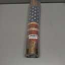 Mouse Pad 31.5 X 15.7 in, Extended Large Mat with Stitched Edges, Non-Slip Rubber Base, Home Office Desk Decor Accessories for Computer Laptop Work Gaming (Retro Wood Old USA Flag)