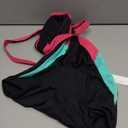 Beautikini Period Swimwear One Piece Leakproof Menstrual Bathing Suit Racerback Training Swimsuits for Teens Girls and Women Pink
M