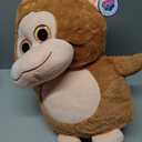 Rhode Island Novelty 18" Plump Pal Monkey Includes 1 Stuffed Animal