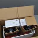 23.5" Touch Control Table Lamps Set of 2, Bedside Lamp with 2 USB Ports & AC Outlet, 3-Way Dimmable Nightstand Lamp with White Linen Shade for Living Room Bedroom End Table Office(2 LED Bulb Included)