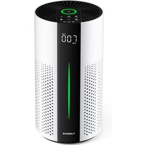 Air Purifiers for Bedroom, Air Purifiers for Bedroom 360 Air Intake with Smart Auto Mode, HEPA Air Purifier, Air Cleaner for Smoke
