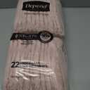 Depend Fresh Protection Adult Diapers, Incontinence & Postpartum Bladder Leak Underwear for Women, Disposable, Maximum, Extra-Extra-Large, Blush, 22 Count