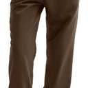 PUMIEY Women's Sweatpants High Waisted Baggy Sweat Pants Workout Casual Joggers Pants Airy Collection (Medium, Chocolate)