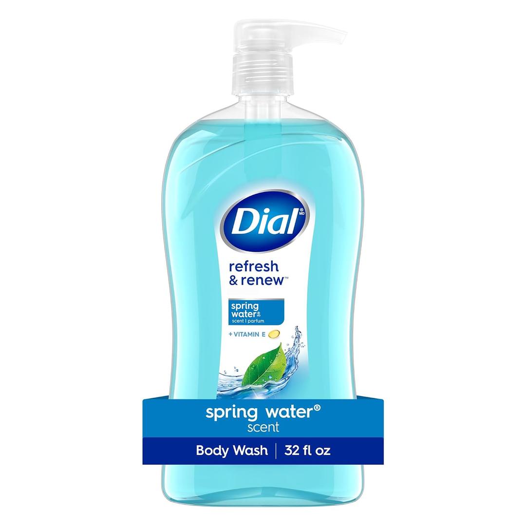 Dial Body Wash, Refresh & Renew Spring Water, 32 fl oz