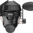 Zebco 202 Spincast Fishing Reel, Right-Hand Retrieve, Durable All-Metal Gears, Stainless Steel Pick-up Pin, Pre-Spooled with 10-Pound Zebco Fishing Line, (Size 30 Reel)
